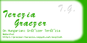 terezia graczer business card